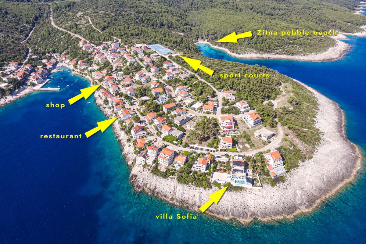 korcula zavalatica villa sofia from air 40 edit EN 1200x800